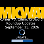 The Korner – A Comic Crowdfunding Round Up – Updates September 12, 2026